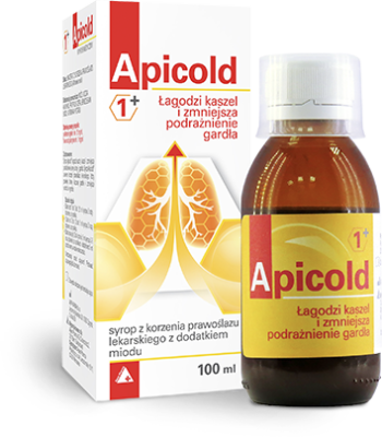 Apicold® 1+ SYROP NA KASZEL