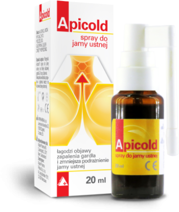Apicold® spray spray do jamy ustnej